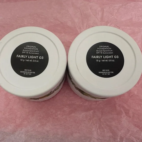 BareMinerals Original Foundation DELUXE SIZE 18g FAIRLY LIGHT 03 Powder - Picture 2 of 3